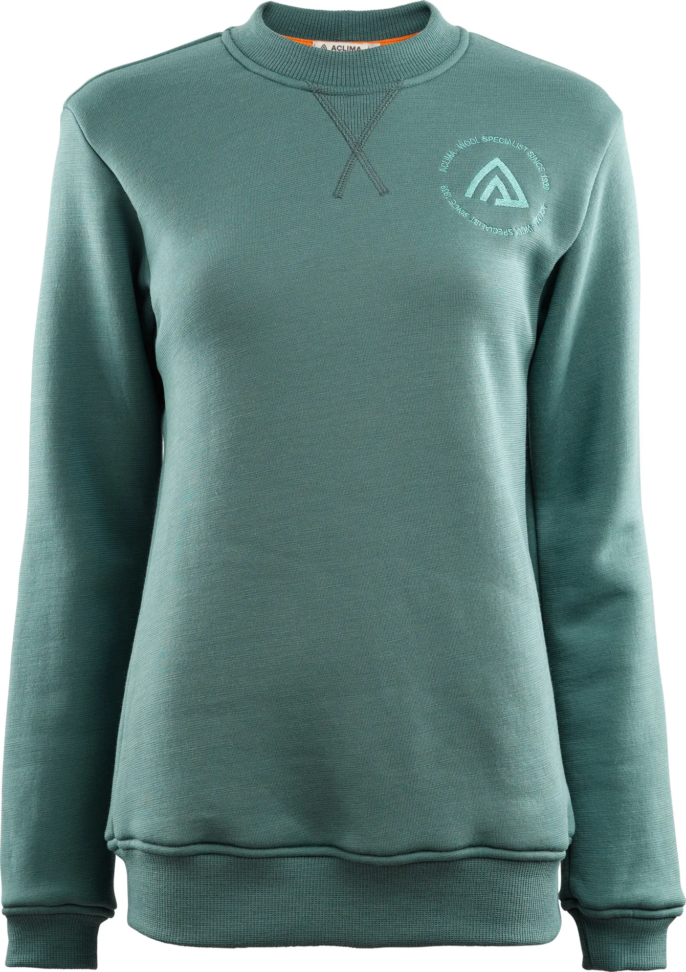 Aclima FleeceWool Crew Neck Woman North Atlantic | Buy Aclima FleeceWool Crew Neck Woman North Atlantic here | Outnorth
