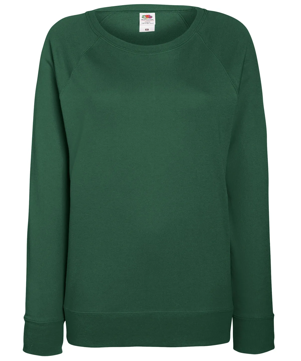 Bottle Green - Women's lightweight raglan sweatshirt
