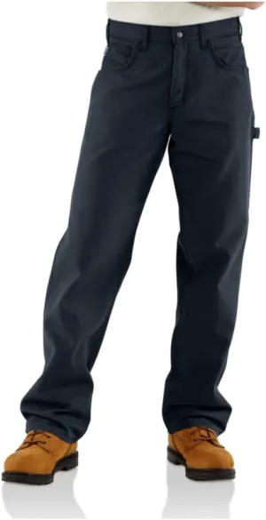 Carhartt Men's Flame-Resistant Midweight Canvas Pant-Loose Fit