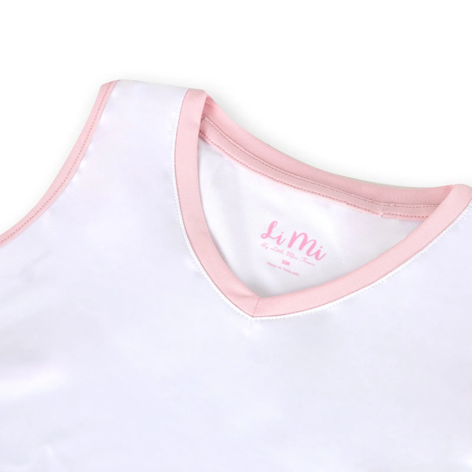 Carnival Lights White Tank Top
