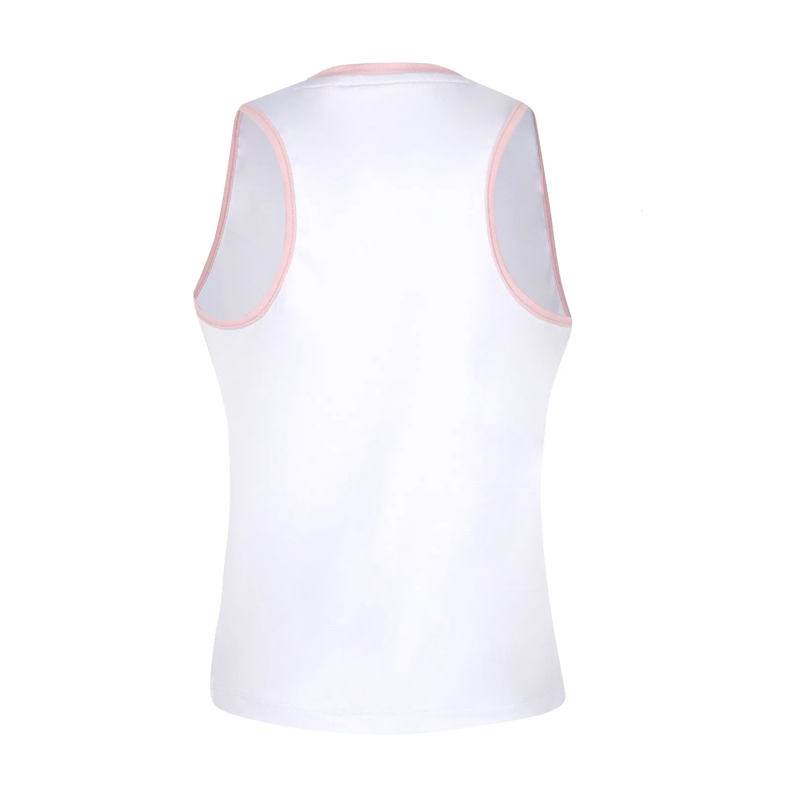 Carnival Lights White Tank Top