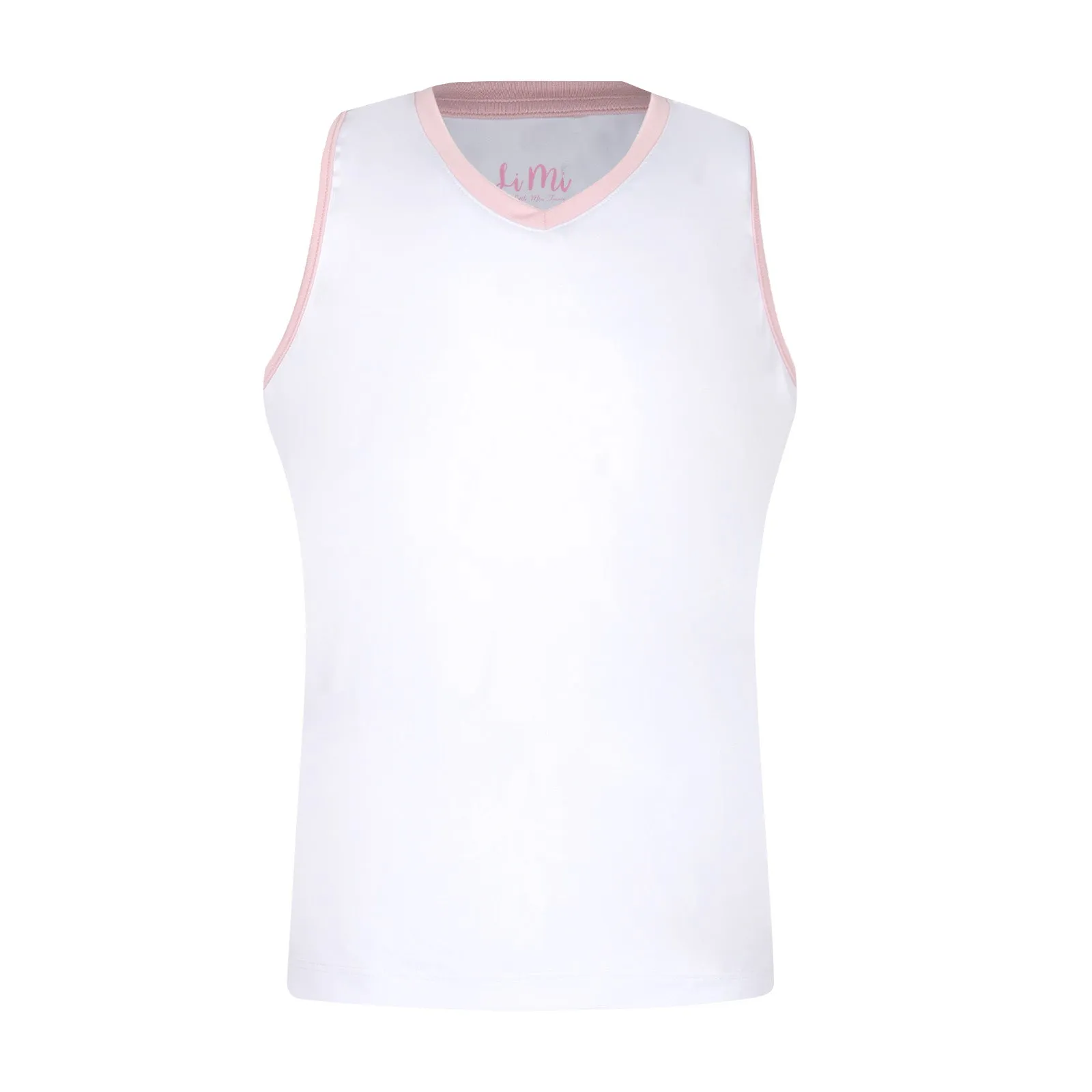 Carnival Lights White Tank Top