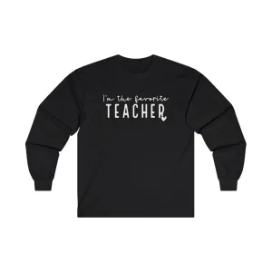 Favorite Teacher Long Sleeve Shirt