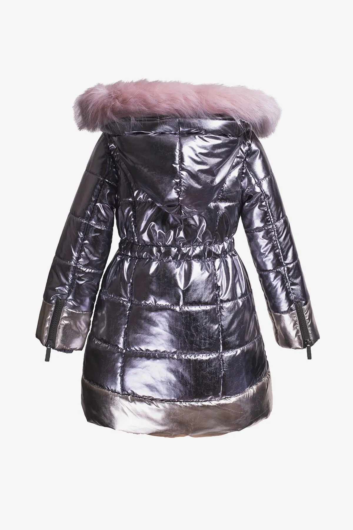 Imoga Vicky Girls Coat - Ash (Size 2 left)