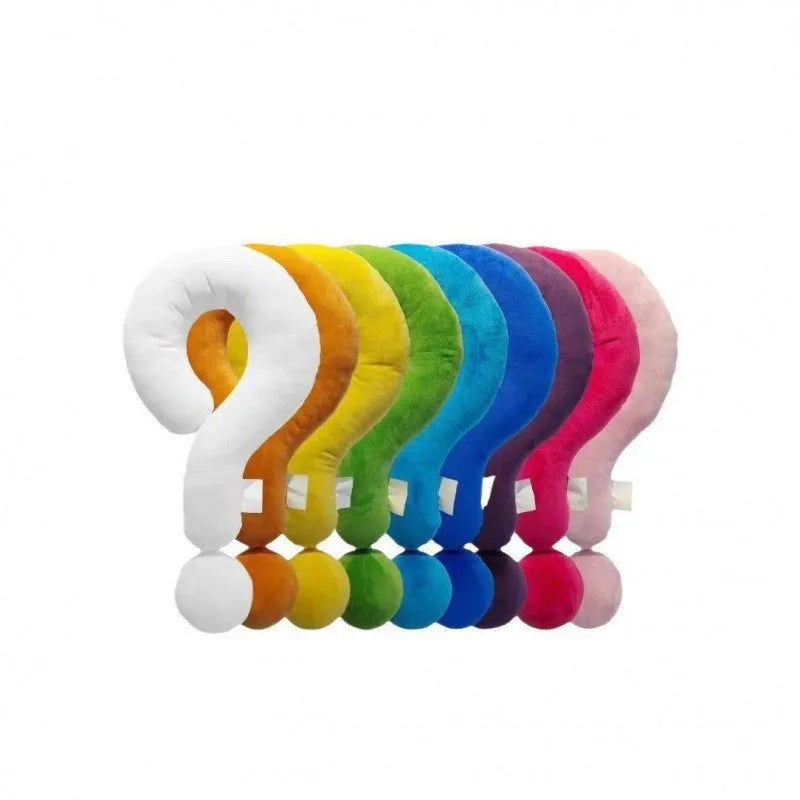 LovelyRLovely Question Mark Neck Pillow Comfortable Fabric