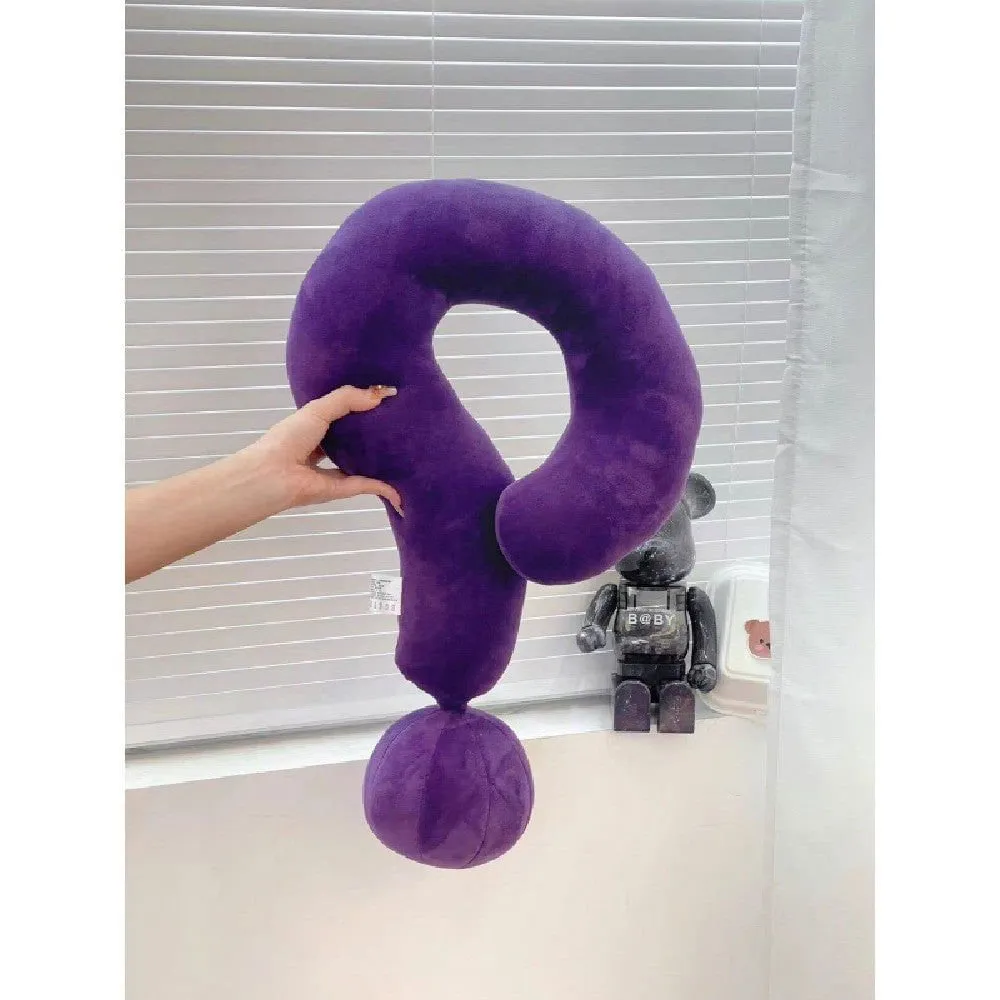 LovelyRLovely Question Mark Neck Pillow Comfortable Fabric