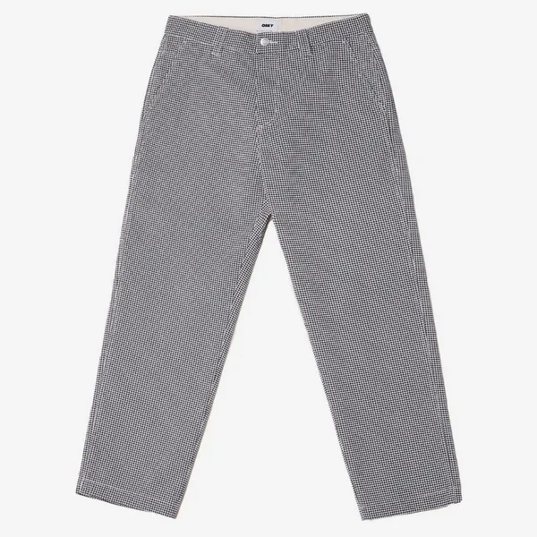 Obey Hardwork Carpenter Pant - Houndstooth