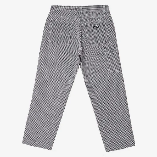 Obey Hardwork Carpenter Pant - Houndstooth