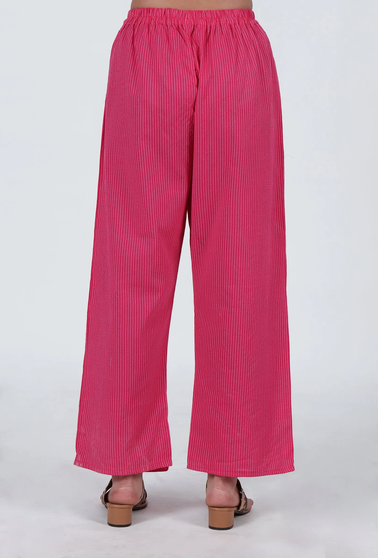 Pink Cotton Pant