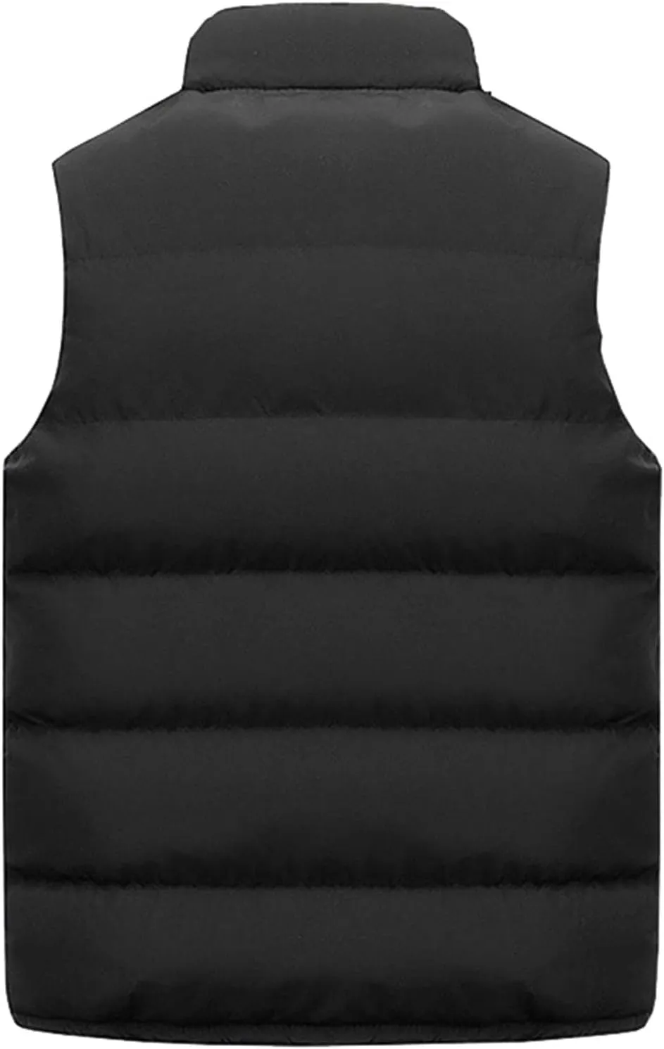 Puffer Vest Men, Men's Lightweight Puffer Vest, Water Resistant Outdoor Sleeveless Jacket, Quilted Windproof Outerwear