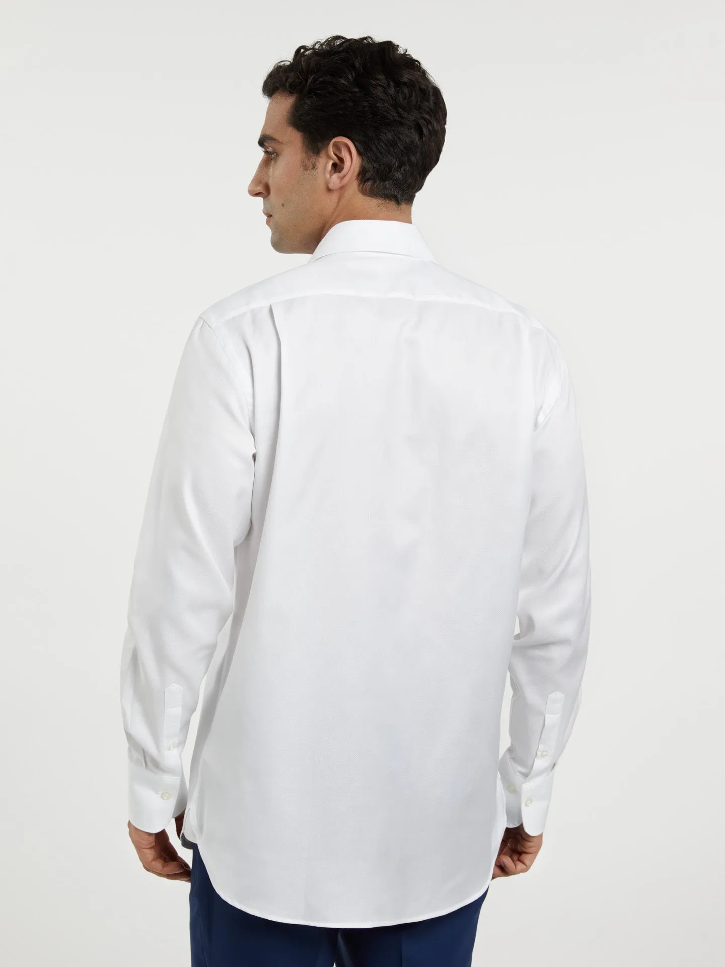 Regular Fit Business herringbone Formal Shirt