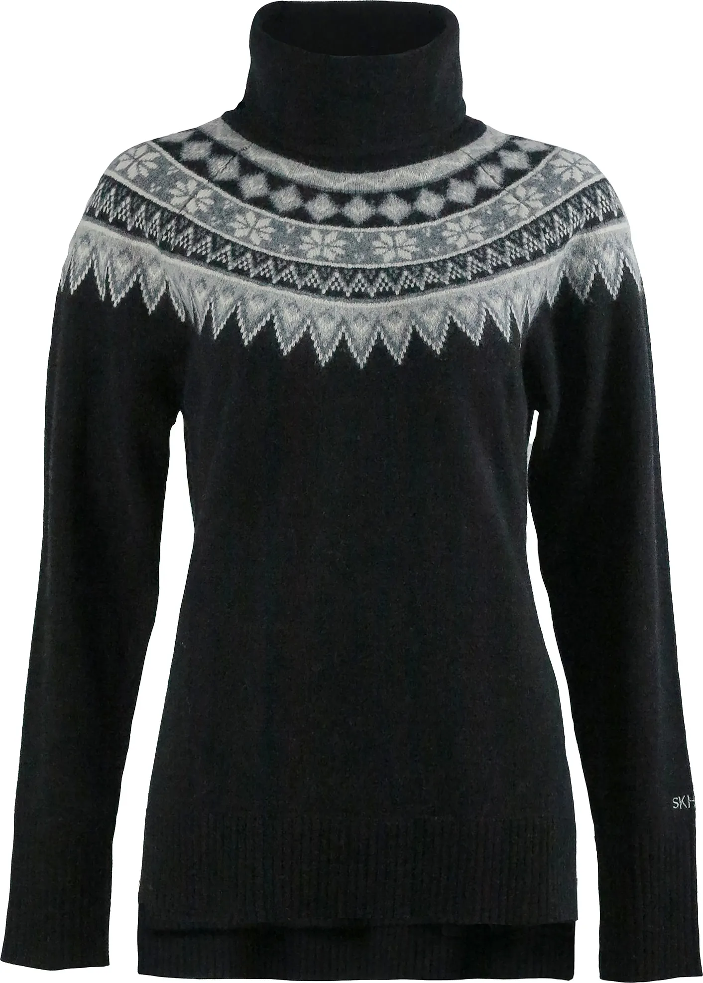 Skhoop Women&#x27;s Scandinavian Roll Neck Black | Buy Skhoop Women&#x27;s Scandinavian Roll Neck Black here | Outnorth