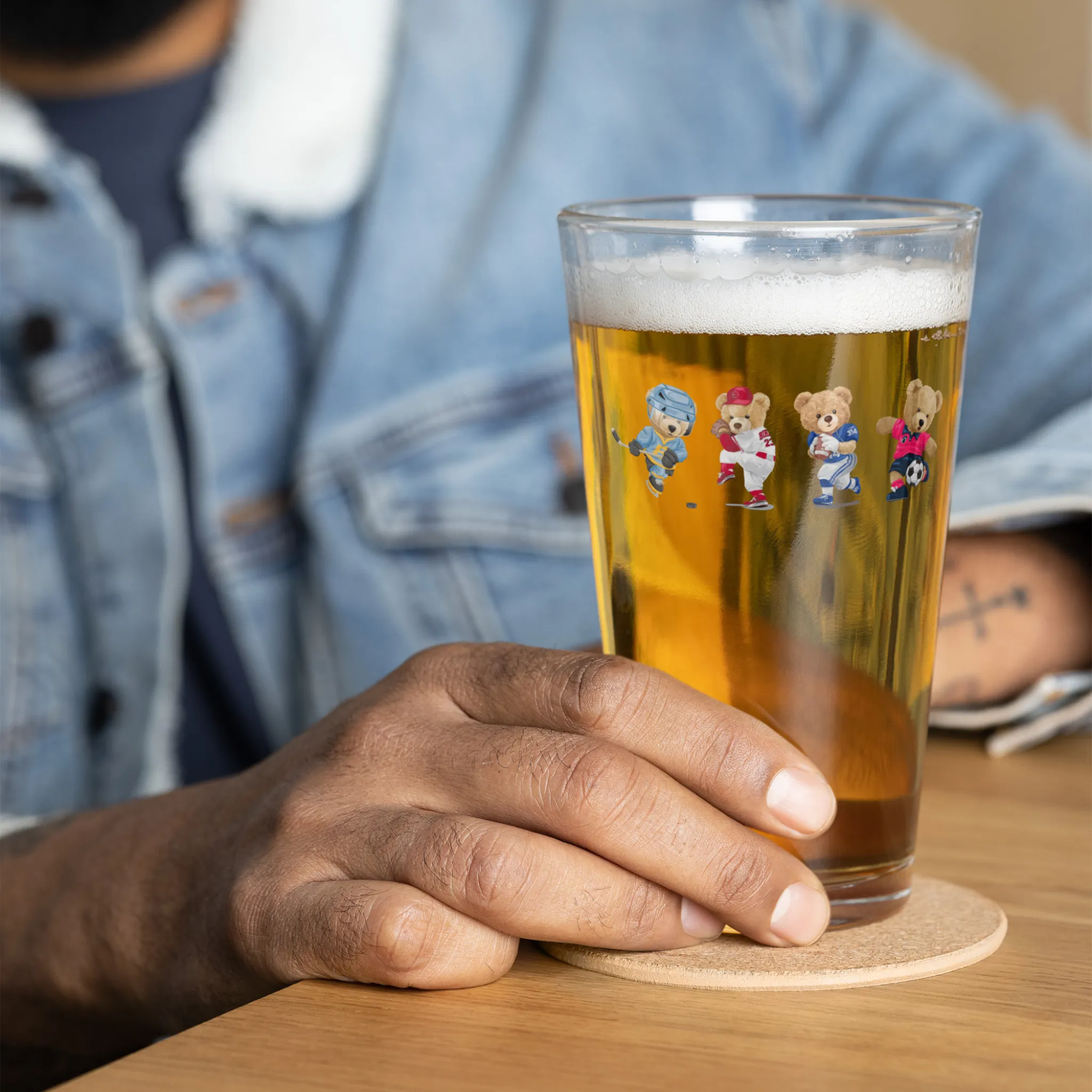 Sporty Bears Pint Glass