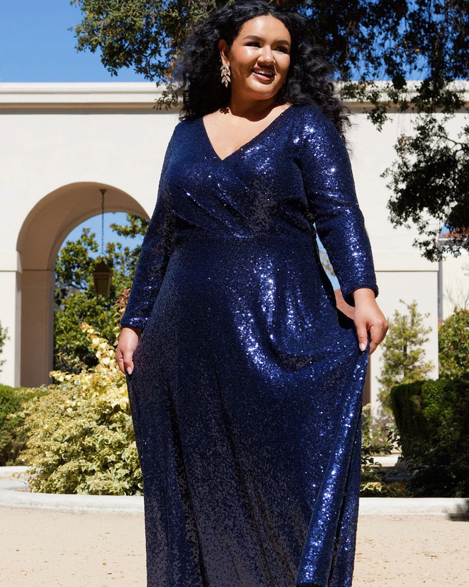 Uptown Evening Dress | Navy