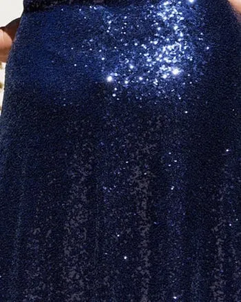 Uptown Evening Dress | Navy