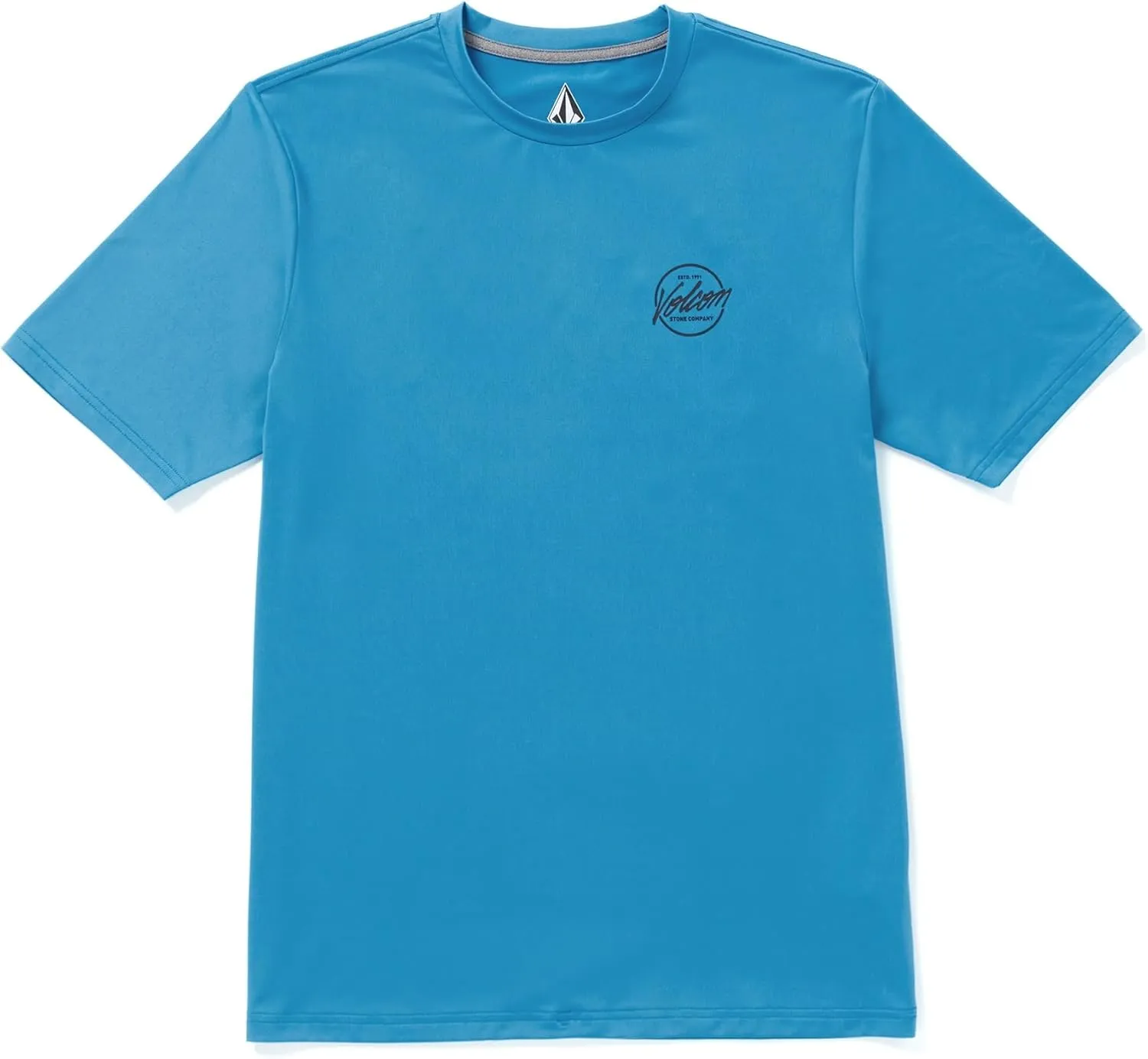 Volcom Men's Standard UPF 50  Short Sleeve Loose Fit Rashguard