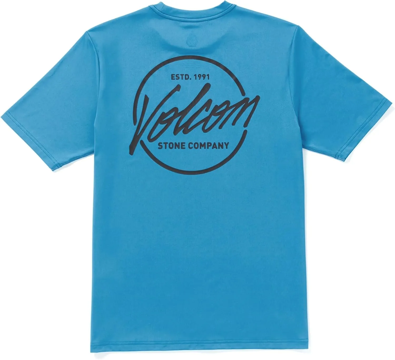 Volcom Men's Standard UPF 50  Short Sleeve Loose Fit Rashguard
