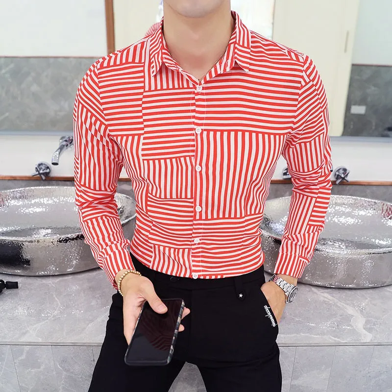 Wedding Shirt Spring Autumn Long Sleeve